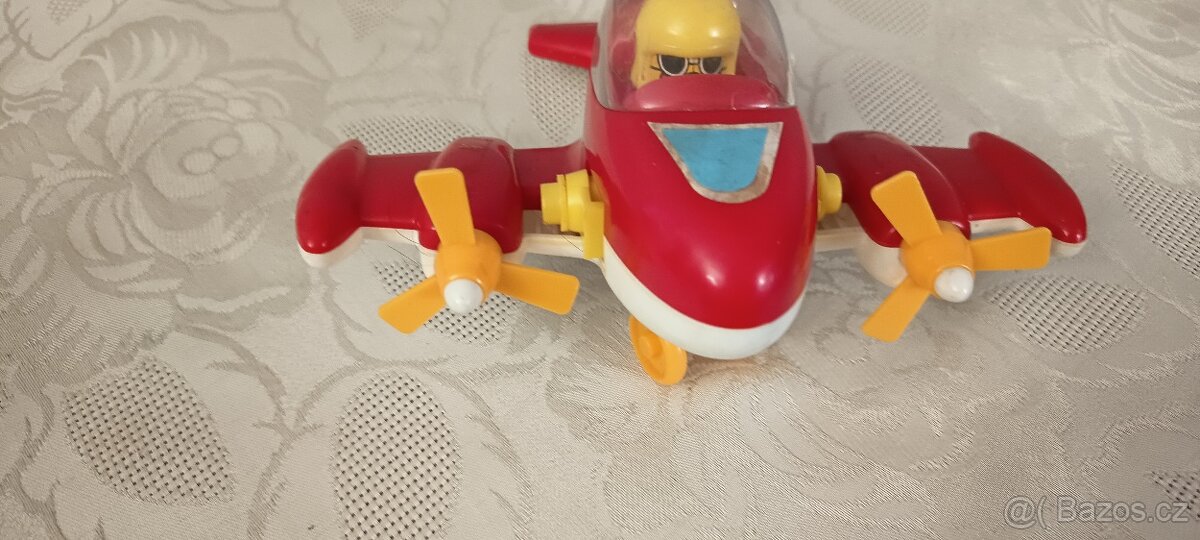 Retro hračka- vrtulník, letadlo SMER - 3