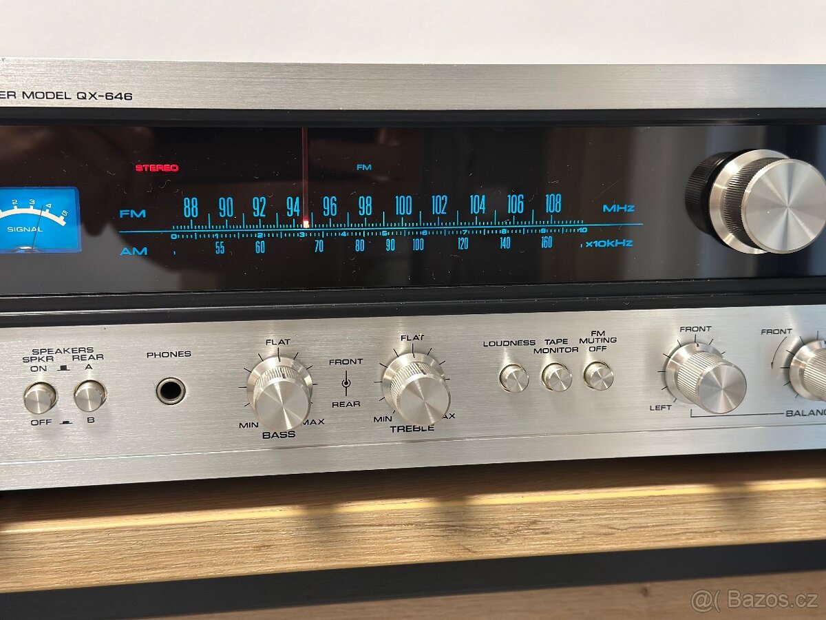 PIONEER QX-646 KVALITNÍ VINTAGE STEREO RECEIVER - 3