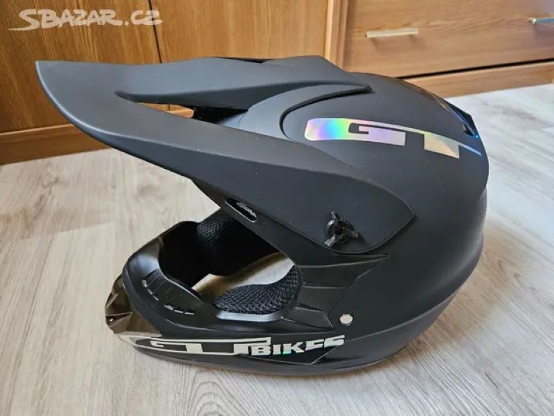 Nová Full Face přilba GT Bikes vel. M + brýle - Sleva - 3