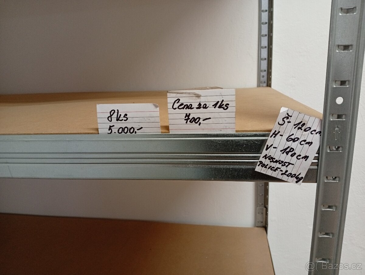 Kovové regály Regalux - 3