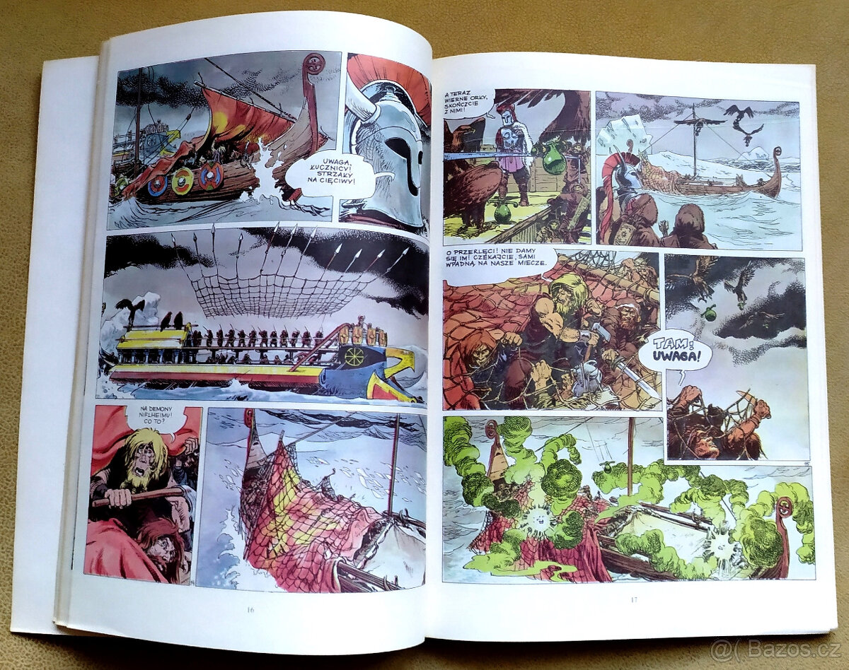 Komiks Thorgal- Wyspa wśród lodow 1988 v polštině - 3