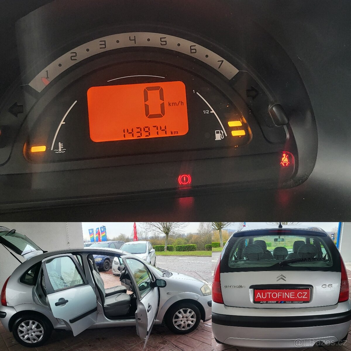 CITROEN C3 1,1 KLIMA, TEMPOMAT, 143TIS.KM TOP - 3
