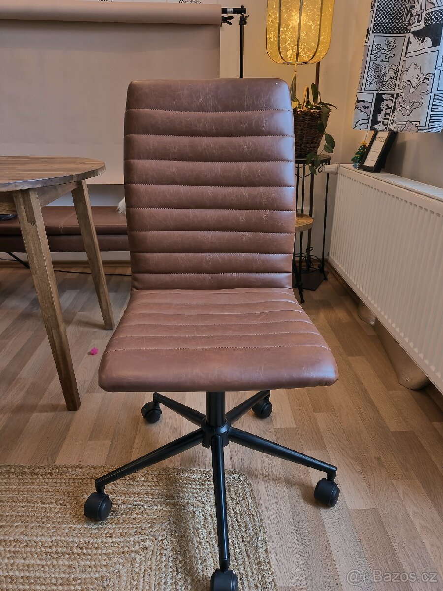 Kancelářská židle koňaková - 3