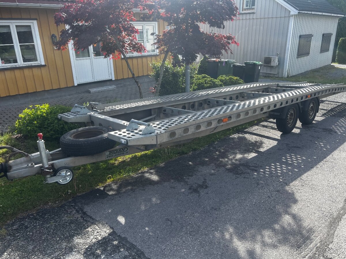 Autoprepravnik Dvojvlek Double vlek Dvojplato - 3