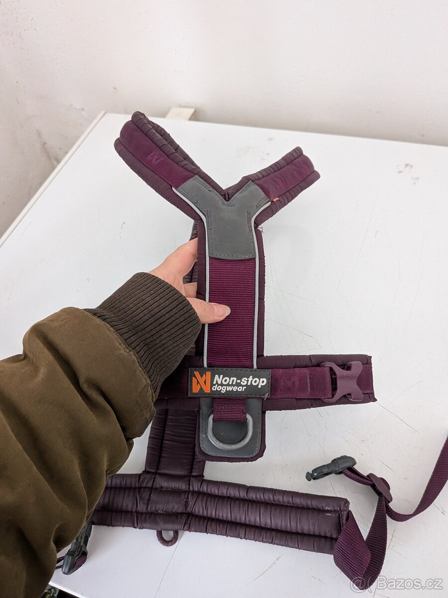Non-stop line vel 8 fialová postroj - 3