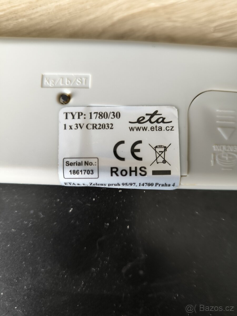 Funkční digitální váha ETA 1780 - 3
