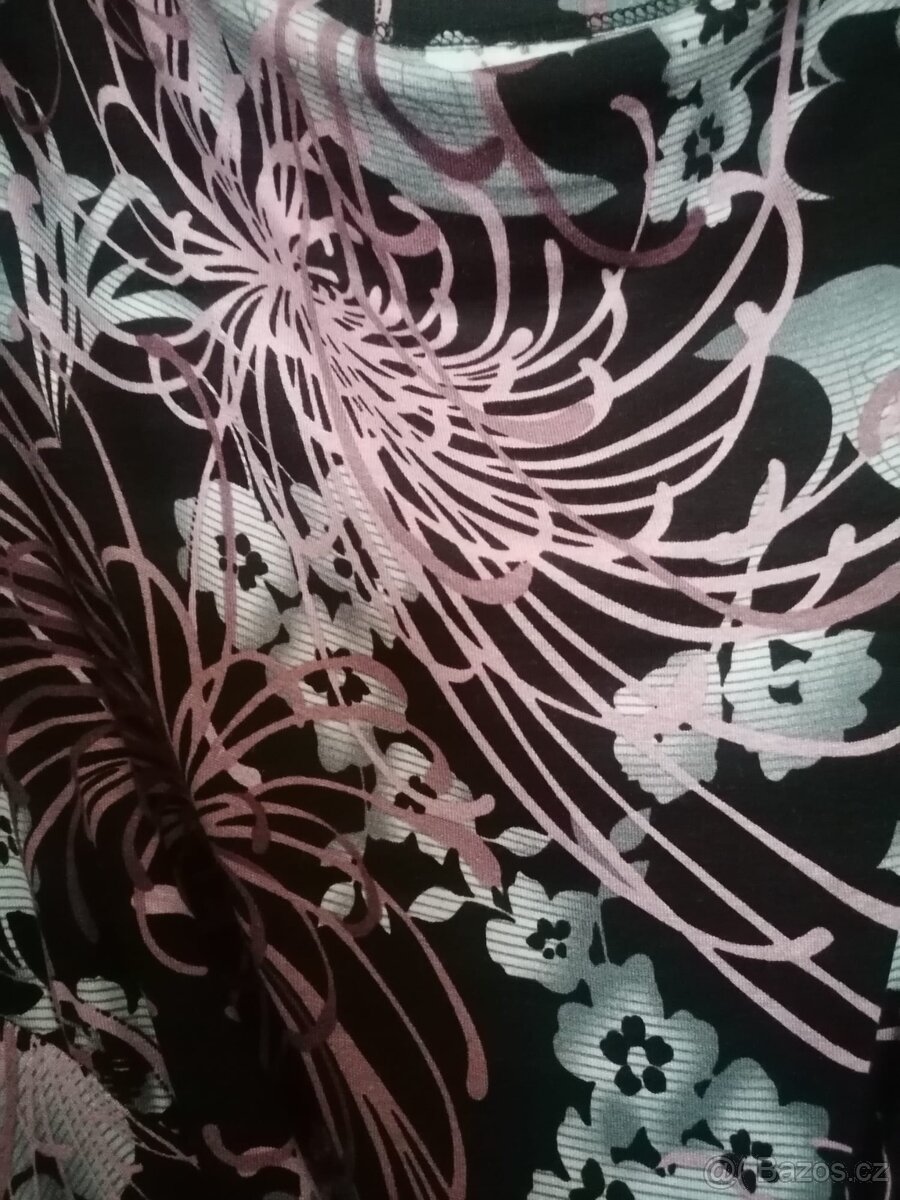 Nové žerzejové šaty, vel.42 - 3