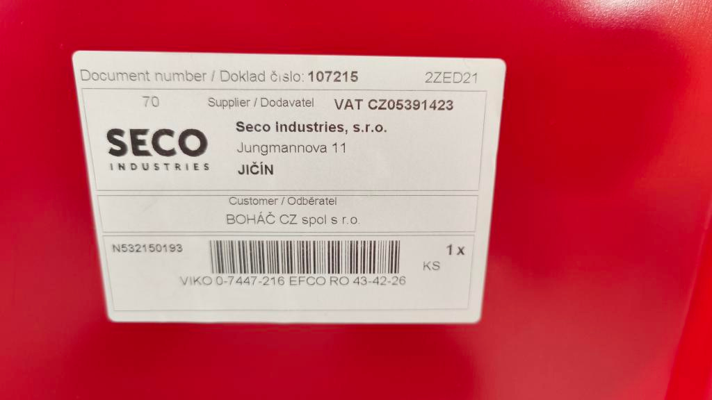 Víka košů SECO pro zahradní traktor - 3