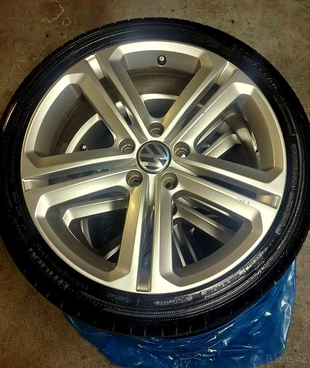 VW ALU Disky originál 18" - 3