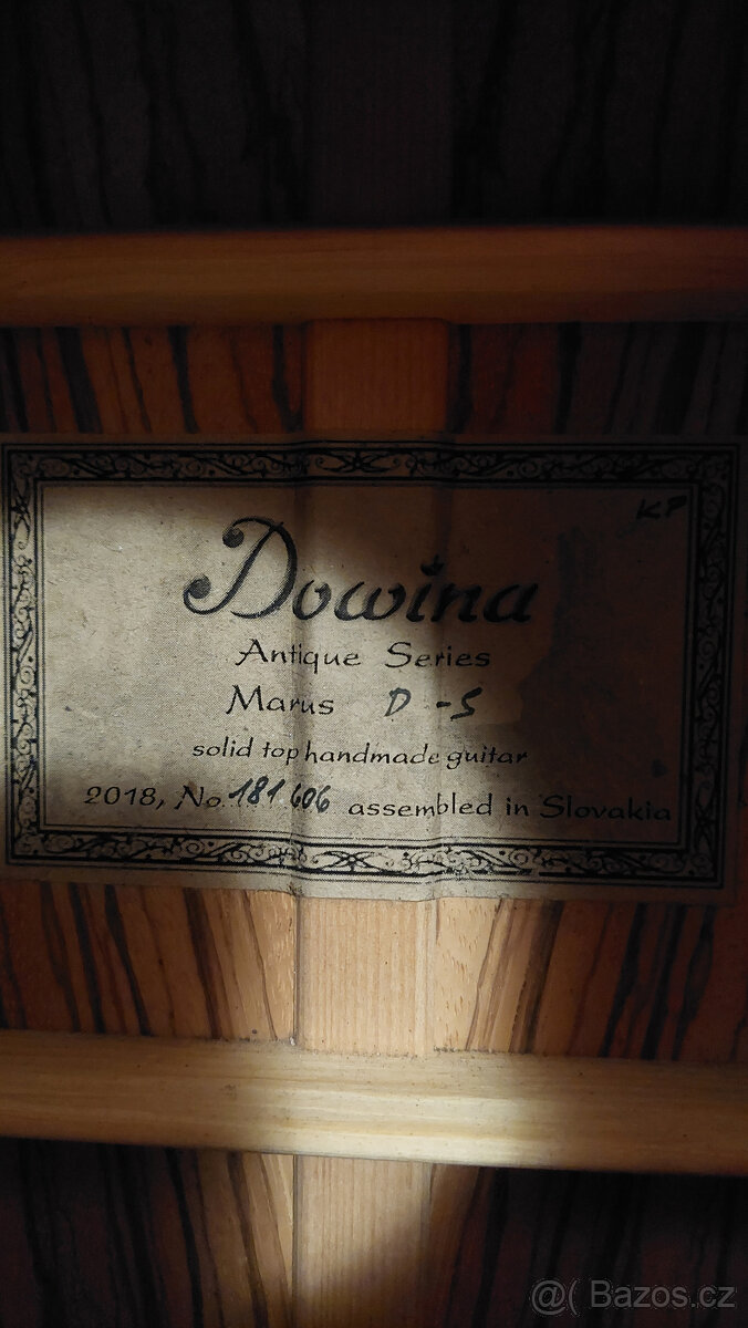 Kytara Dowina Marus D-S - 3