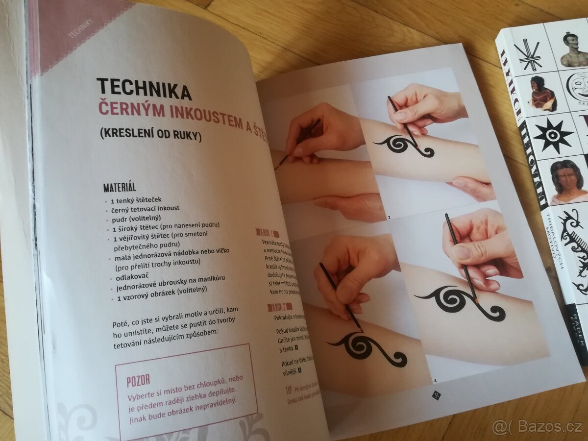 2 knihy Tetování - 3
