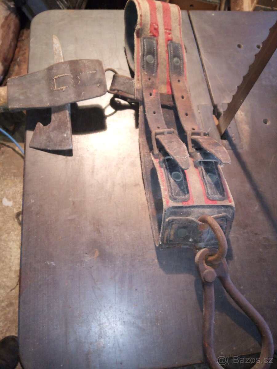 Hasičská sekera a opasek - 3