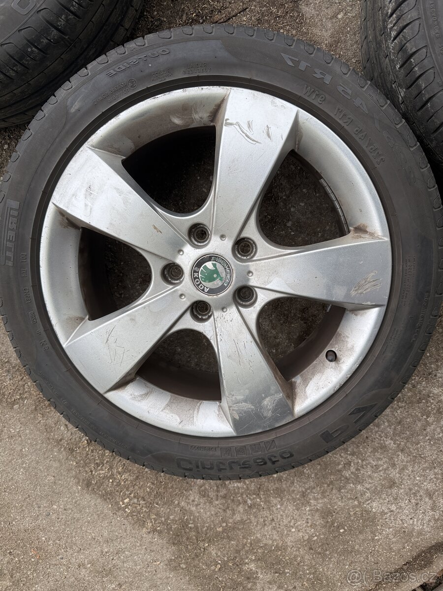 SLEVA Original Alu 225/45 R17 letní - 3