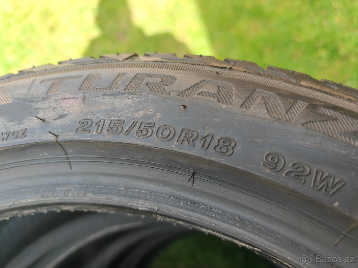 Letní pneu Bridgestone 215/50/18. - 3