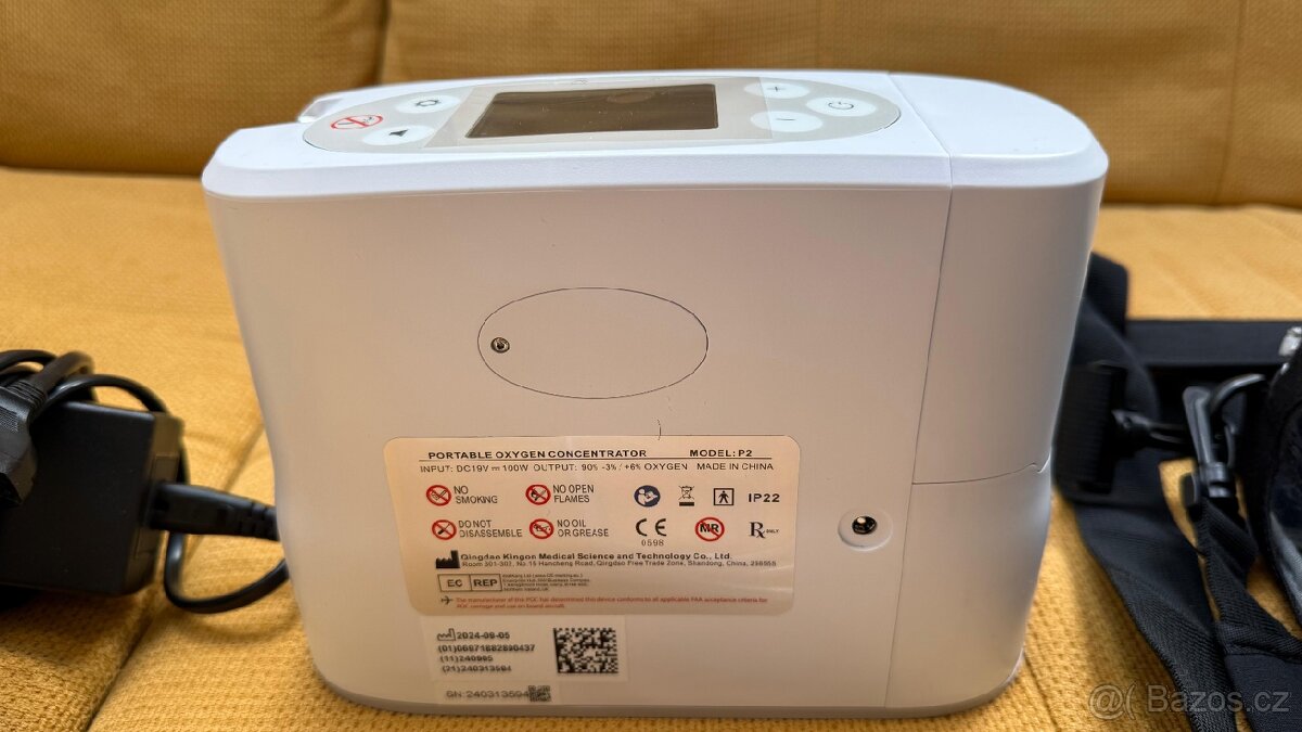 Přenosný kyslíkový koncentrátor - 3