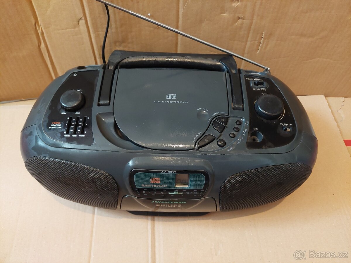 Rádio philips az8052 - 3