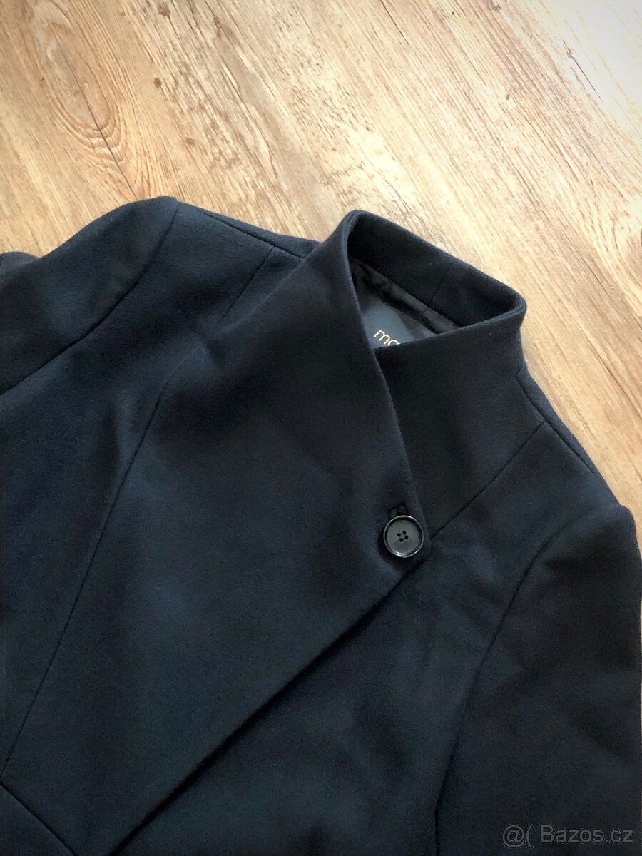 Nový zimní kabát zn. Maje s kašmírem a vlnou - 3