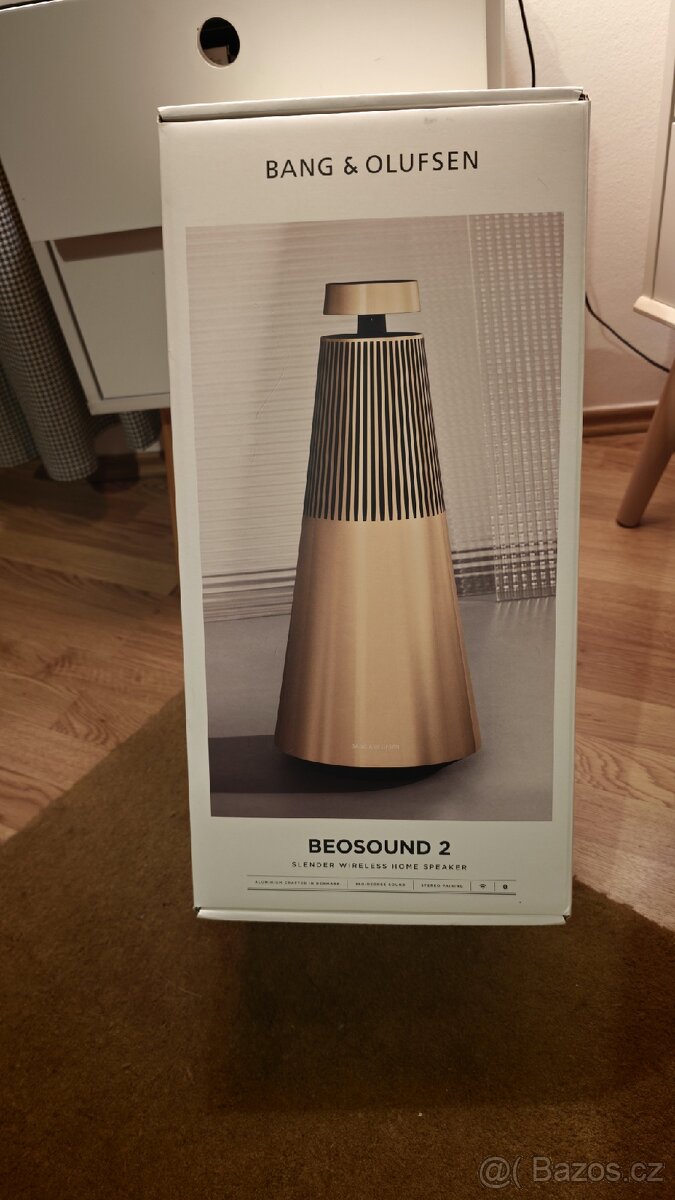 Bang & Olufsen Beosound 2 3. generace Gold Tone - 3