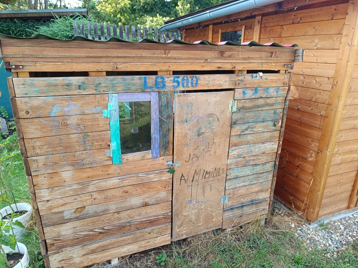 Dětský dřevěný zahradní domek - 3