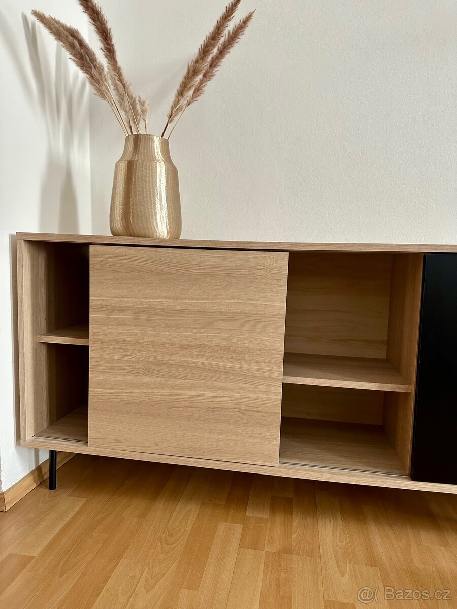 Komoda a TV stolek s posuvnými dvířky - 3