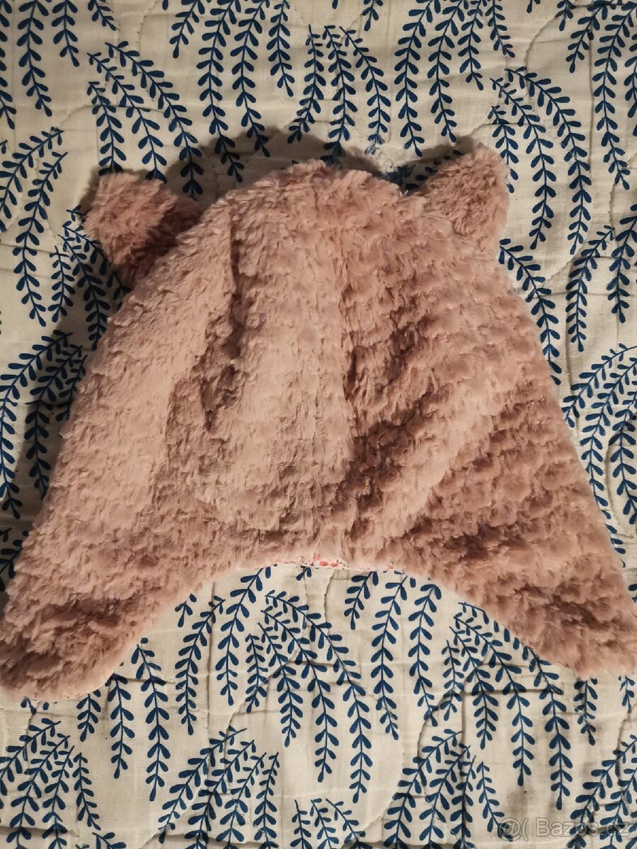 Čepice zimní s ouškama vel. 3-5 let zn. F@F - 3