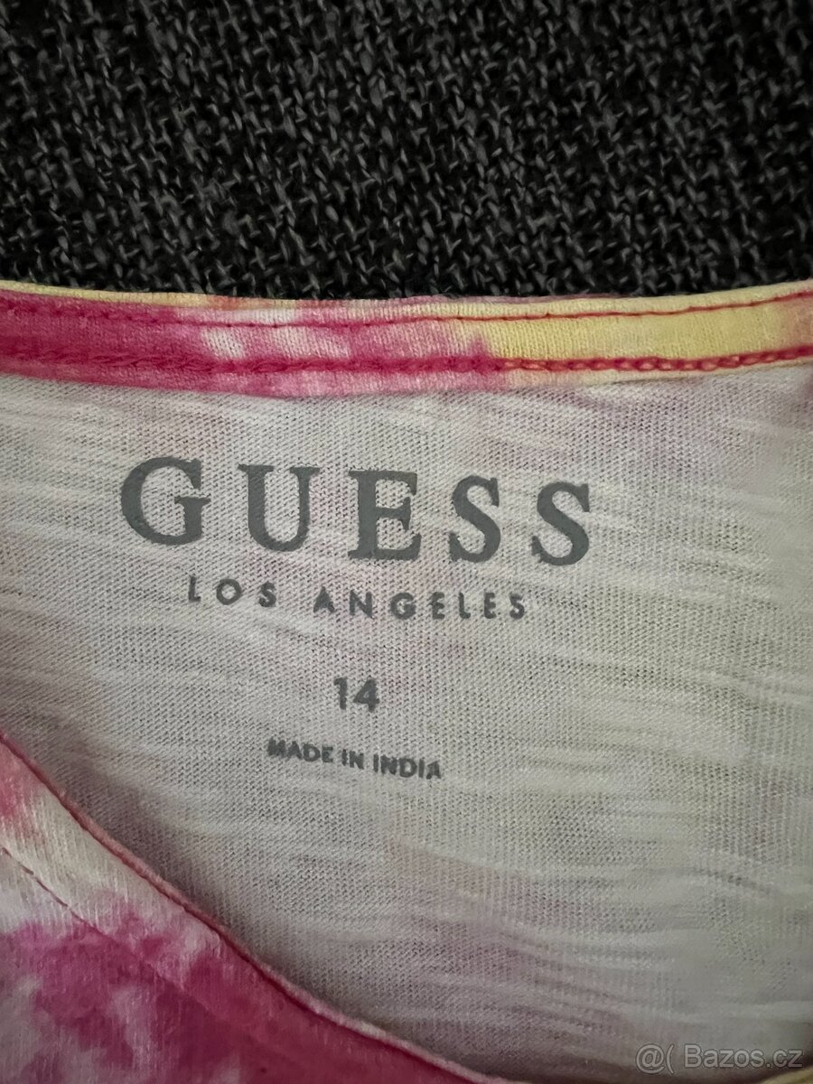 TOP RŮŽOVÝ GUESS NOVÝ - 3