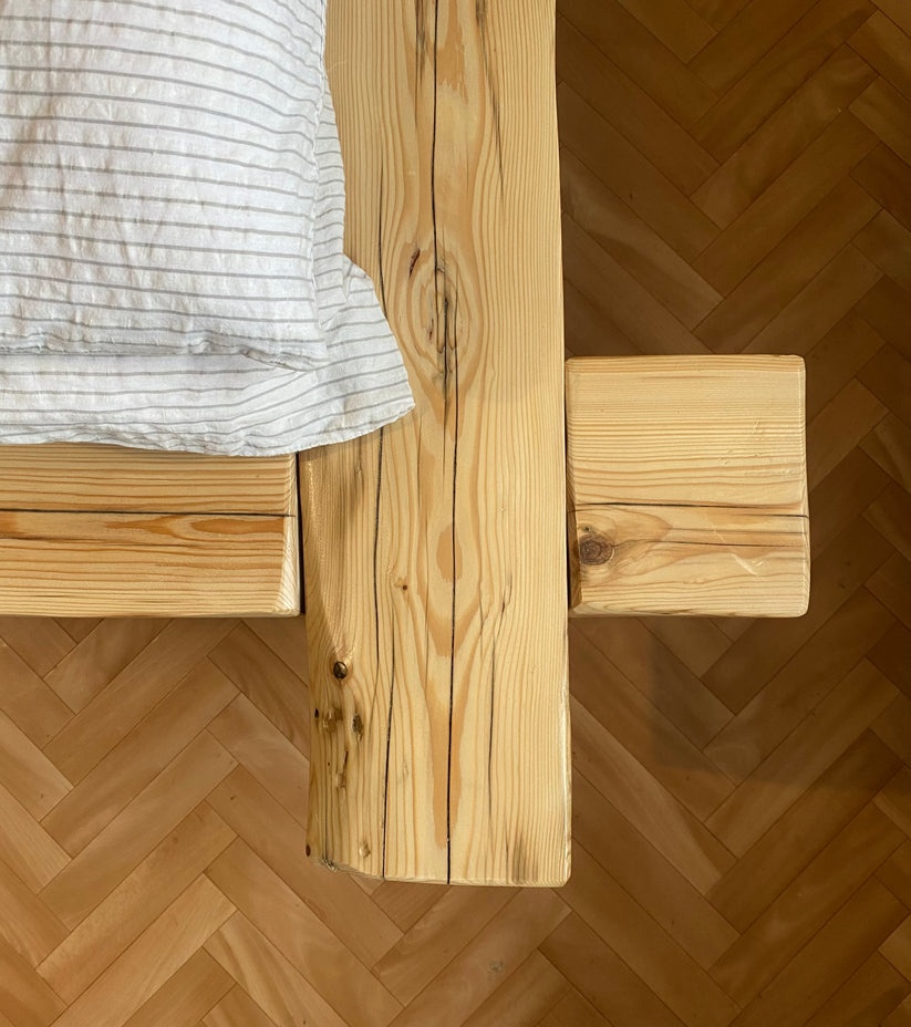 Rustikální postel Dažbog - 3