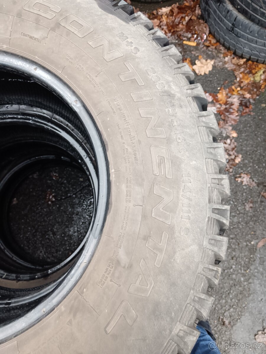 235/85r16c 114/111s Continental m+s pneu - 3