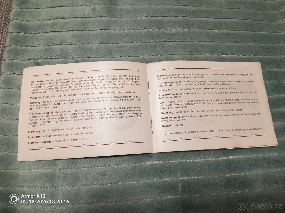 Ogar 4 předválečný Symbol der Jugend prospekt - 3