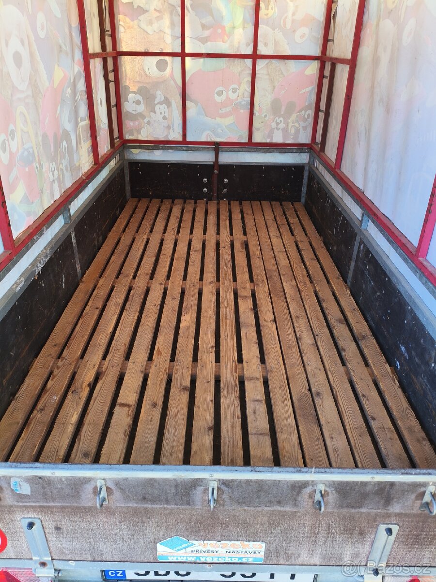 Přívěsný vozík bržděný - 3