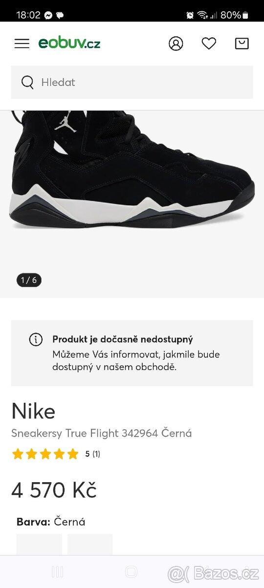 Sneakersy True Flight Jordan - 3