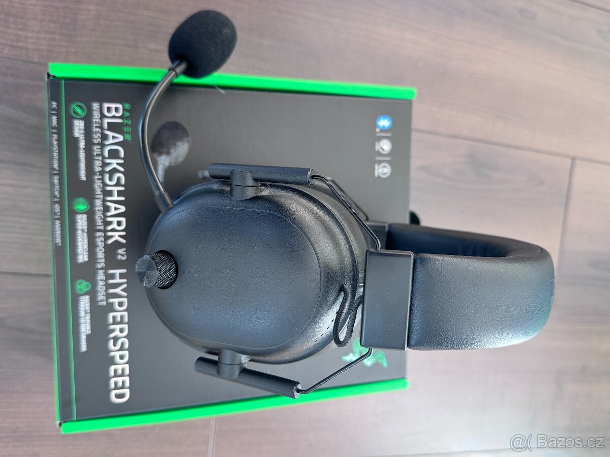 Prodám sluchátka Razer BlackShark V2 HyperSpeed - 3