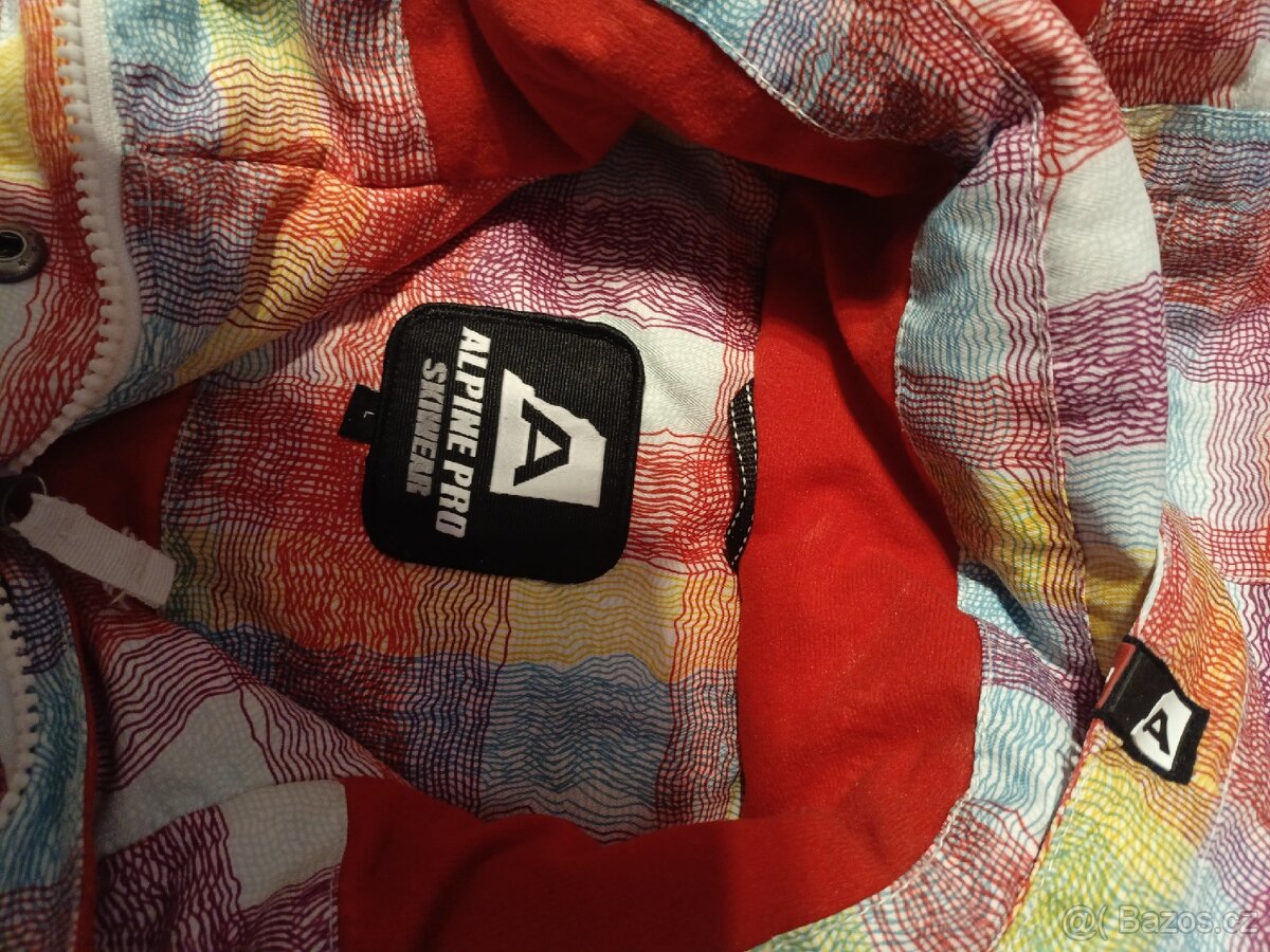 Lyžařská bunda kostkovaná - 3