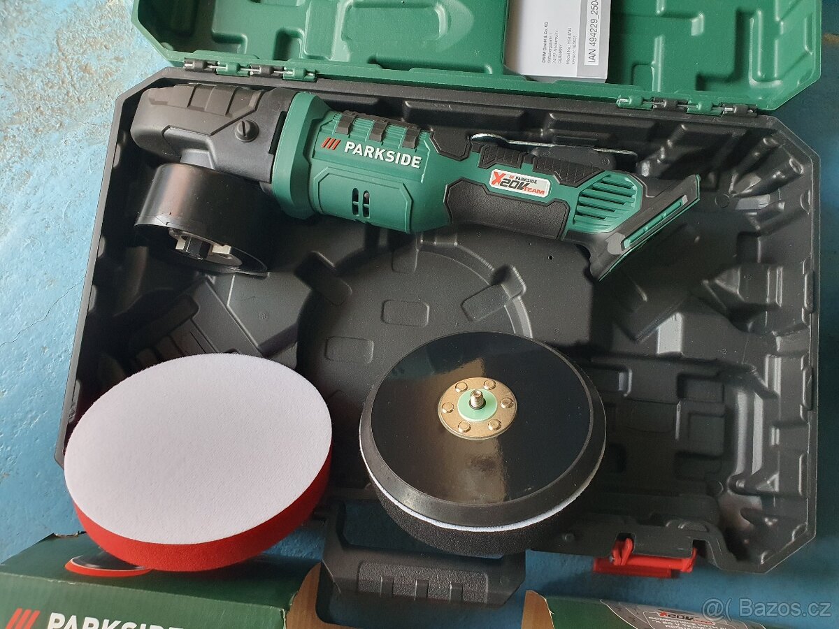 Parkside aku Leštička na autolak - 3