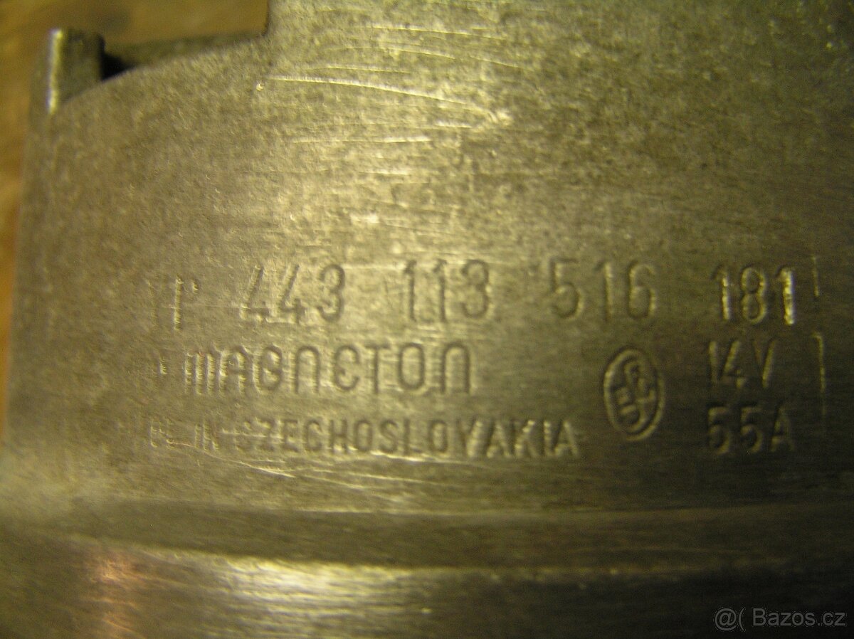 Škoda 110R -alternátor - 3