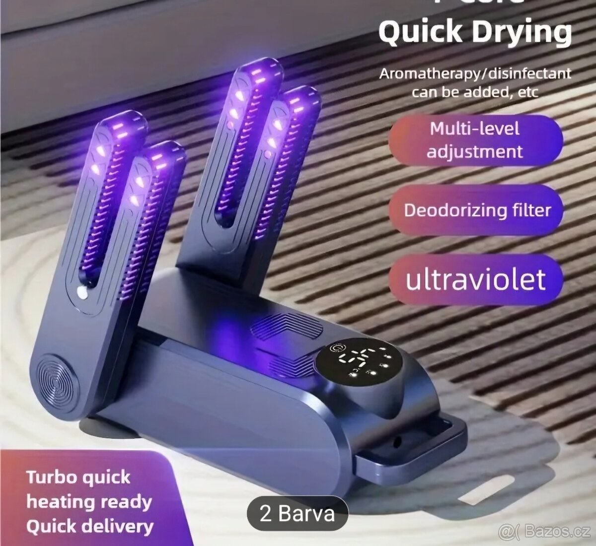 Prodám nový elektrický sušak na boty - 3