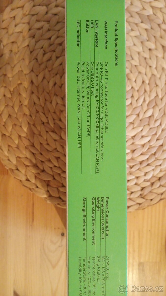 Zyxel VMG3626-T20 kompletní balení - 3