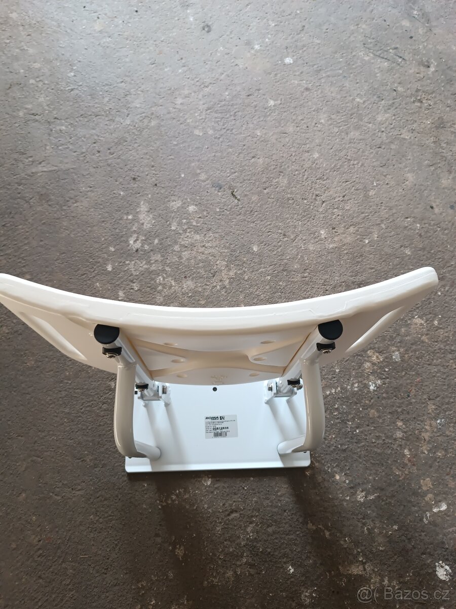 Sklápěcí sedačka do sprchy s podpěrou. - 3