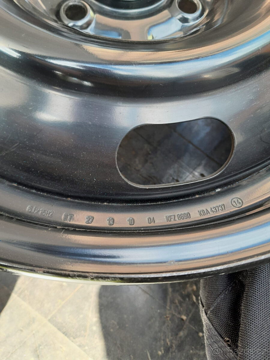 Sada ocelových disků 15" Peugeot,Citroen. - 3