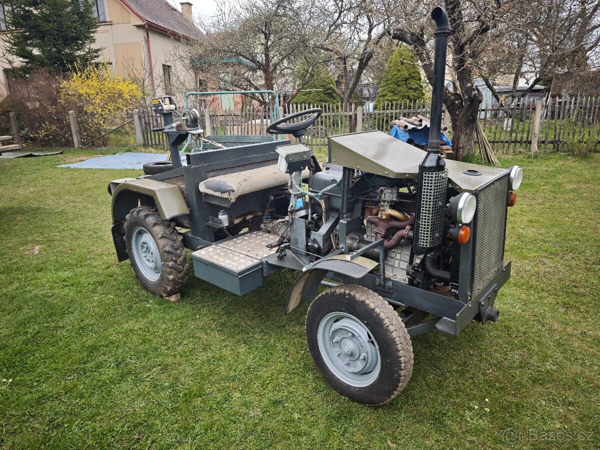 Prodám malotraktor domácí výroby. - 3