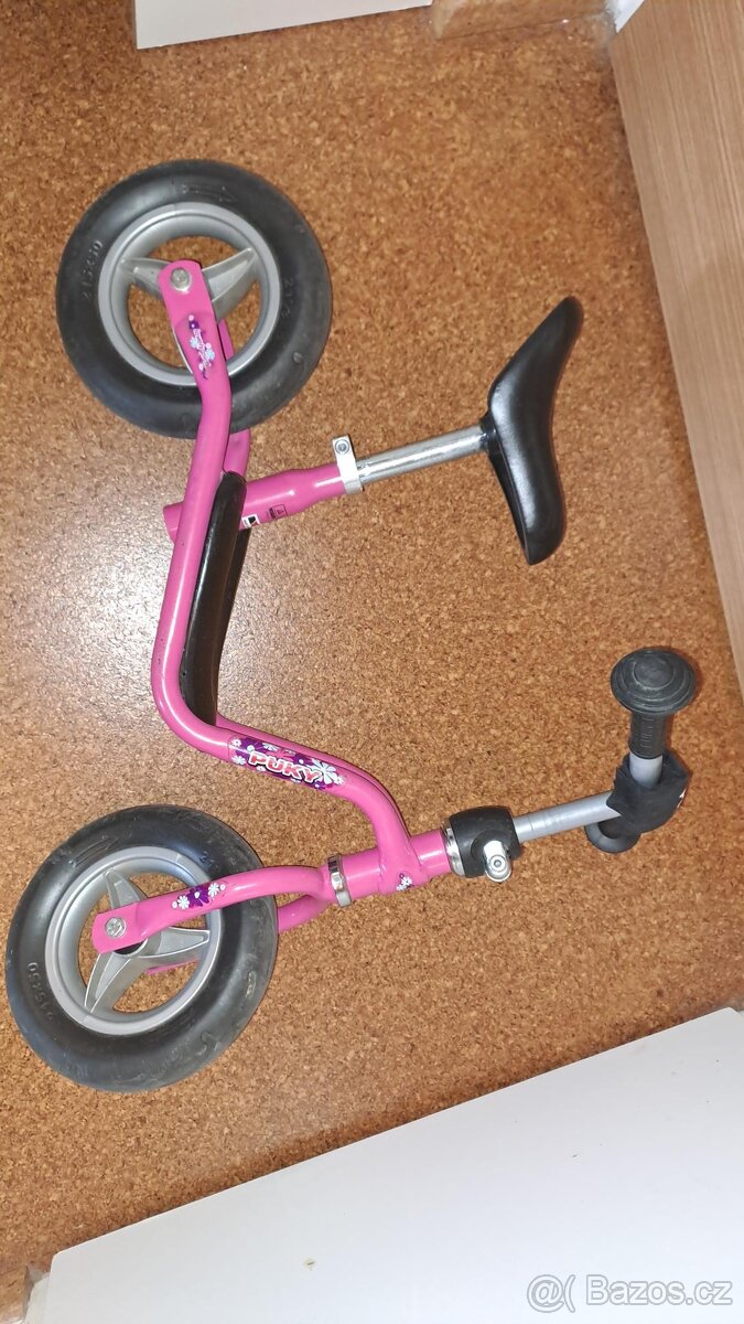 Růžové odrážedlo Puky - 3