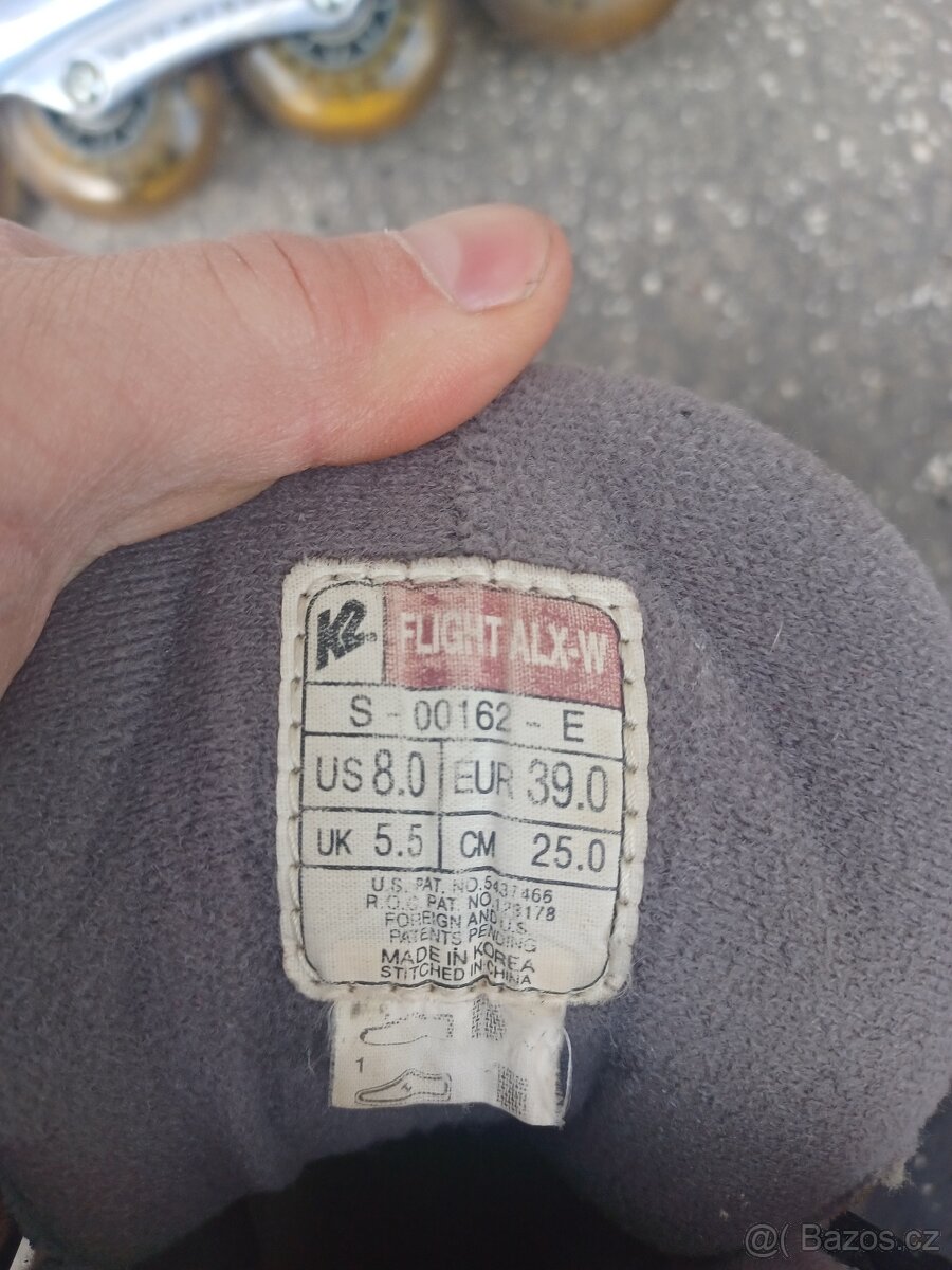 Kolečkové brusle K2 - 39 - 3