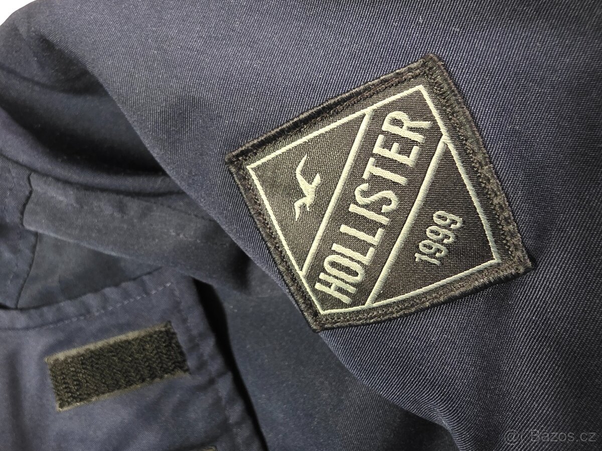 Hollister Parka kabát XL s kožichem teplý krásný elegantní - 3