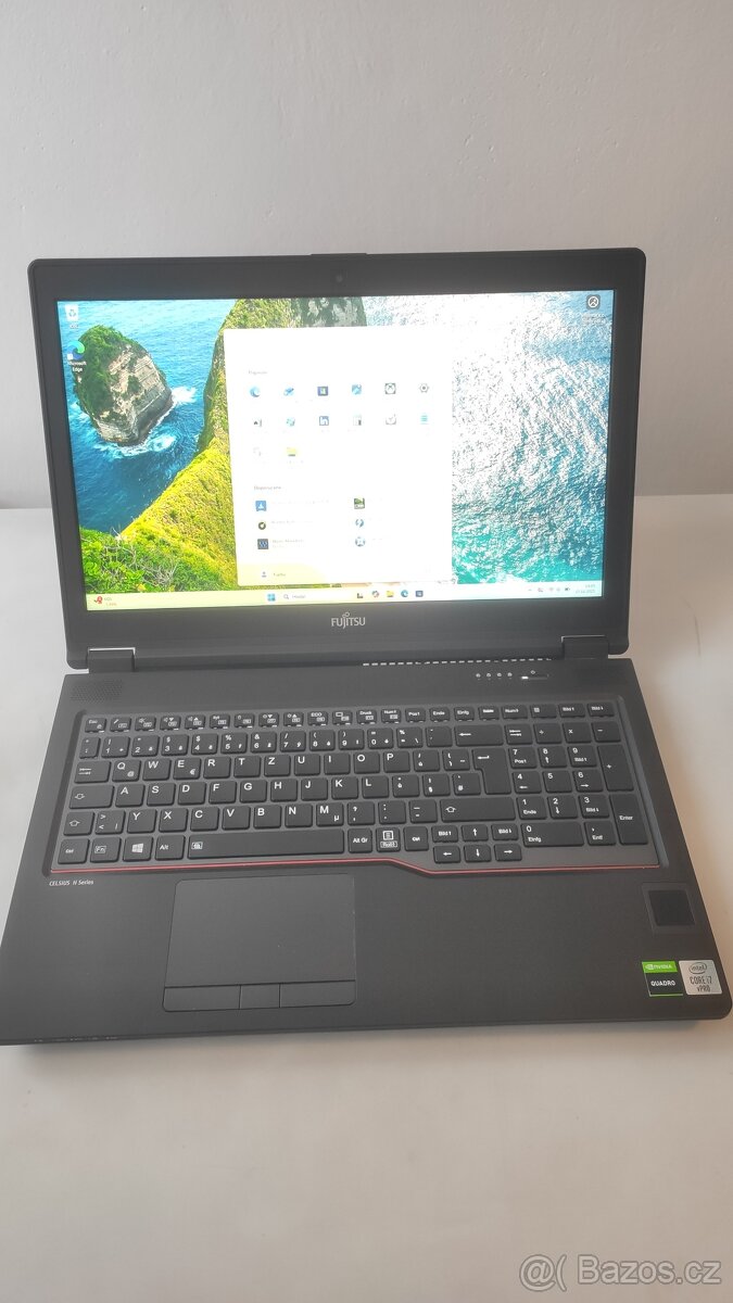 Fujitsu Celsius H7510 15,6" i7-10875H, 64GB, Quadro T2000 - 3