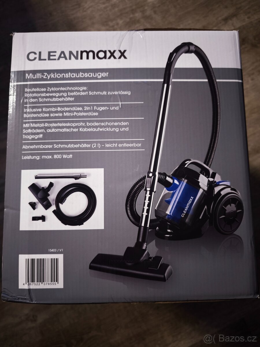 Bezsáčkový cyklonový vysavač CleanMaxx - 3