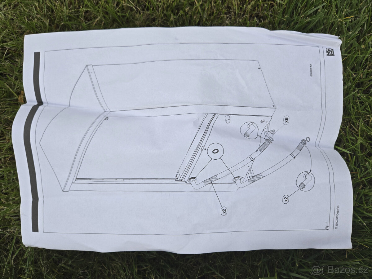 BOSCH originál instalační INPA hadice 8733716993 - 3