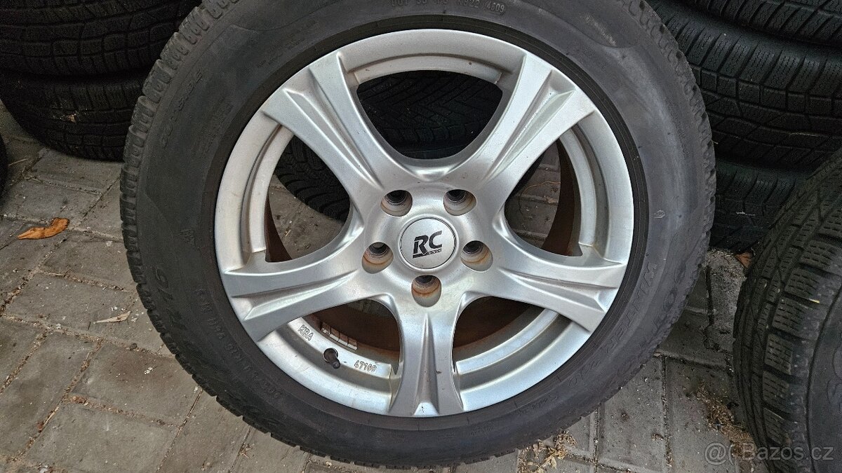 Zimní Sada Alu Kola 5x114.3 205/60 R16 Pirelli - 3