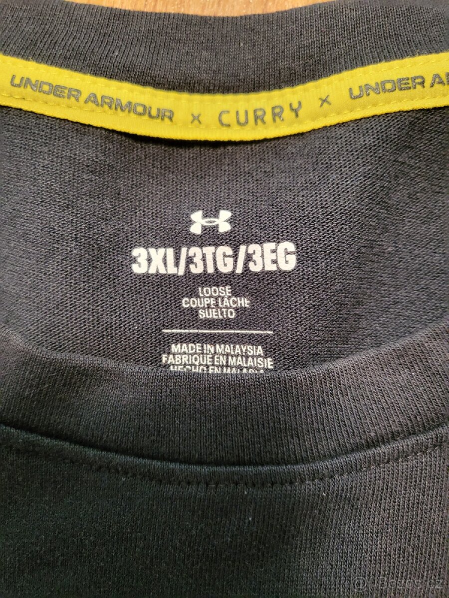 Prodám tričko Under Armour kolekce Curry - 3