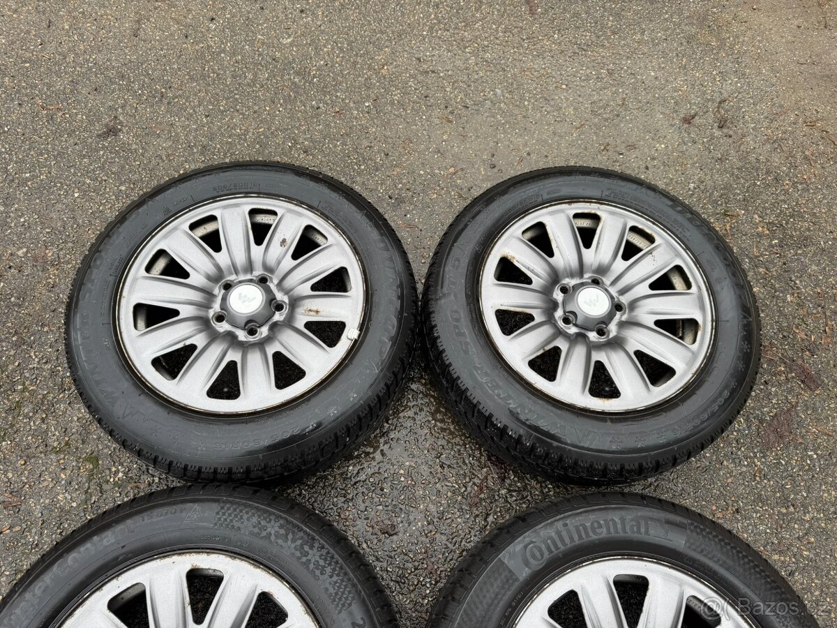 4ks 16" 5x112 škoda HYBRID Antracit O4 zimní 90% - 3