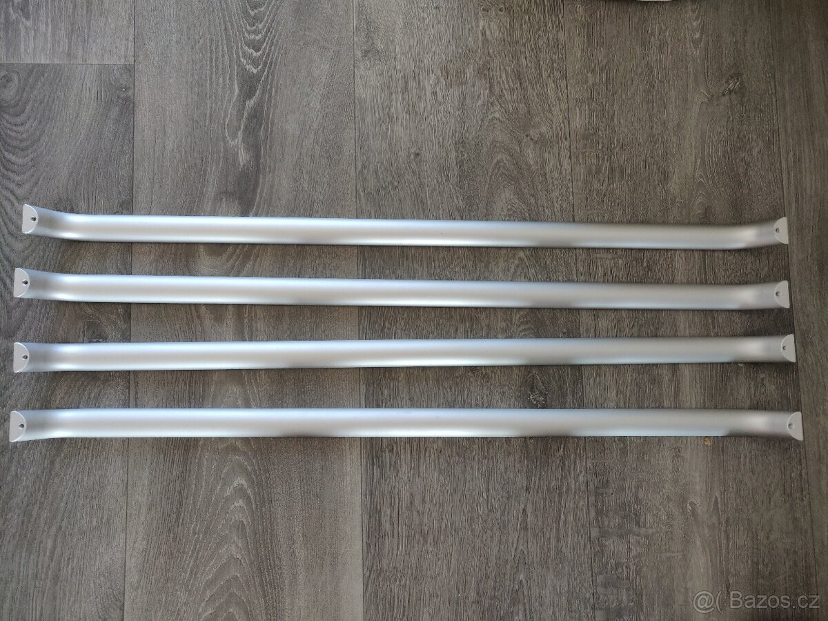 4x Nábytková úchytka Scala eloxovaný hliník, rozteč: 640mm - 3